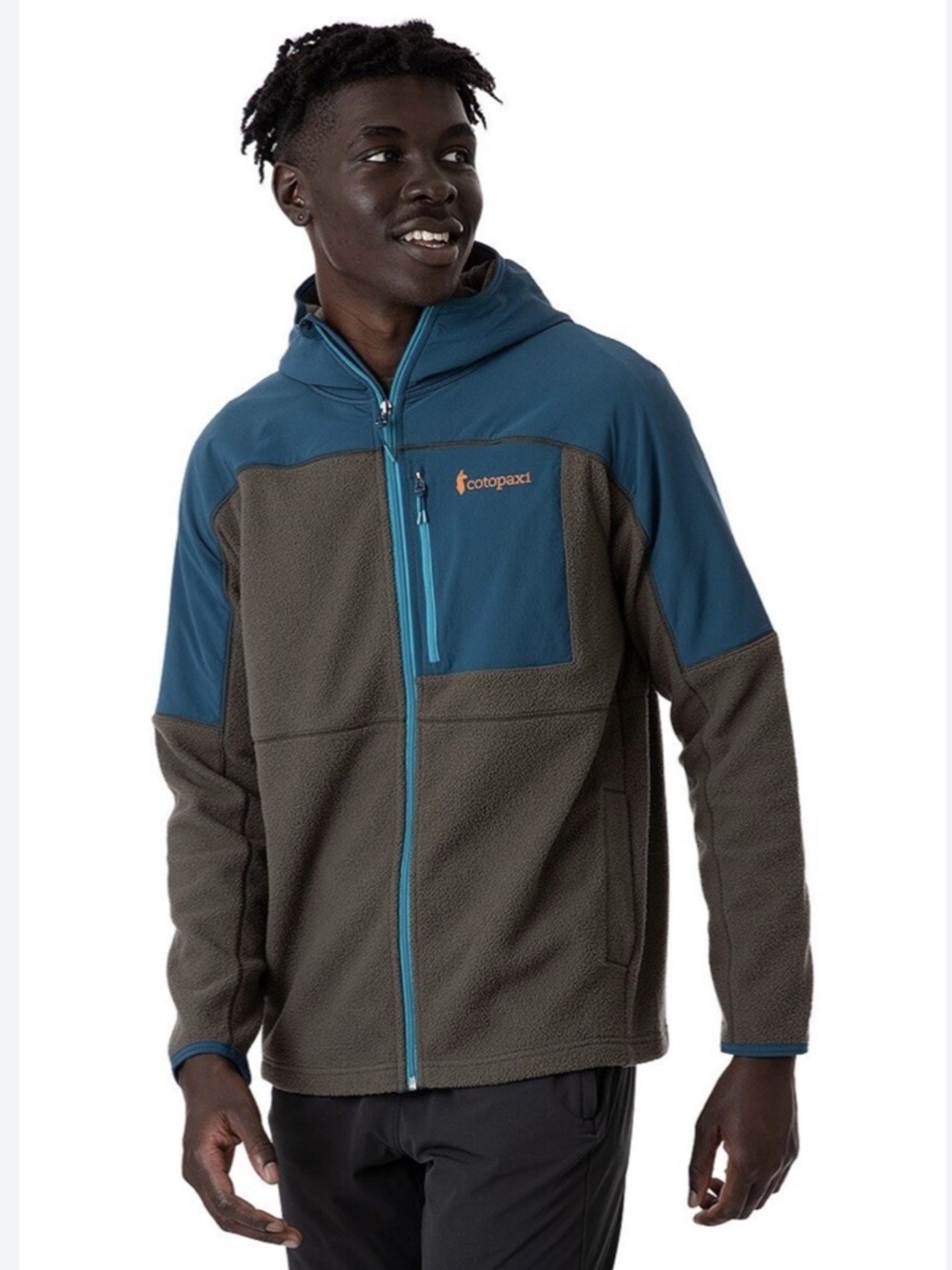 Cotopaxi Men's Abrazo Hooded Full-Zip Fleece Jacke XXL
